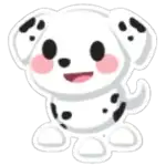 Dalmatian Sticker