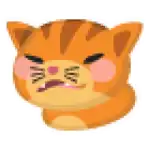 Dinner Discourse Cat Sticker