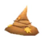 Eco Brown Earth-Wizard Hat
