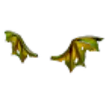 Halloween Green Zombie Bat Wings