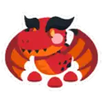 Lava Dragon Sticker