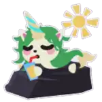 Mermicorn Animated Sticker