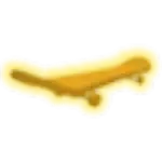 Neon Orange Skateboard