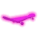 Neon Pink Skateboard