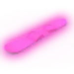 Pink Neon Snowboard