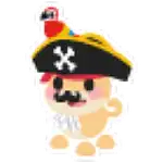 Pirate Dog Sticker