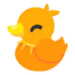 Sunrise Duckling Sticker